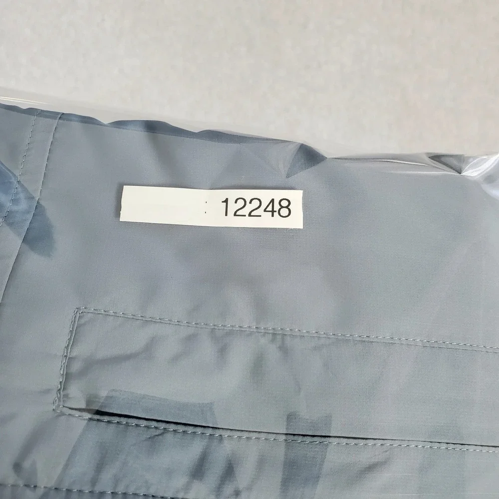 SCOTTeVEST Featherweight Vest Mens XL Blue Gray Multi-Pocket Travel Hiking TEC